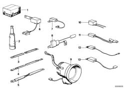 Original BMW Entstörkondensator Generator BOSCH (12311356564)