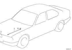 BMW d'origine vite a testa esagonale con flangia M6x7 (07143428482)