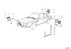 Original BMW Unterlage  (51146040110)