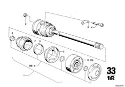 Original BMW Zylinderschraube M10X70 (07119919998)