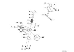 Vis six pans d`origine BMW M12X55 (07119914146)