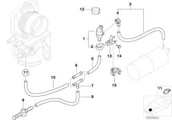 Original BMW Kraftstoffschlauch  (11641433810)