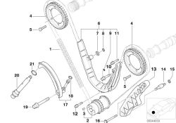 Original BMW Führungsschiene  (11311406280)