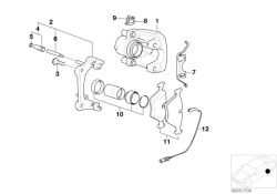 Dichtungssatz Bremssattel 