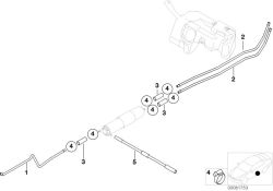 Original BMW Kraftstoffleitung  (16121185017)