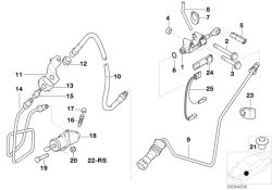 Halter Druckschlauch 