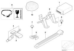 Original Bmw Reception Antenna Rdc 6Er E24 433Mhz | Hubauer-Shop.de