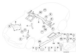 Original BMW Zylinderschraube M8X60-ZNS (07119920152)