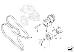 Original BMW Umlenkrolle  (11287574835)