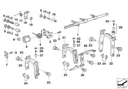 Original BMW Schaltwelle  (23317501036)