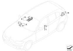 Original BMW Türgriffbeleuchtung rechts  (63316933278)