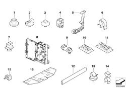 Original BMW Halter  (61138372304)