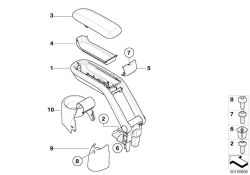 Vis à tête bombée d`origine BMW PT6x18 (07146959826)