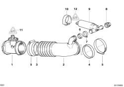 Original BMW Faltenbalg  (13711747995)