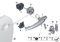 Original BMW Schraube  (51217037778)