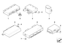 Original BMW Integrierte Kombi-Elektronik (IKE)  (62116915185)