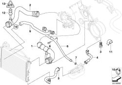 BMW original Tapon de cierre 6er E24 diameter = 8 (11531436850) (11531436850)