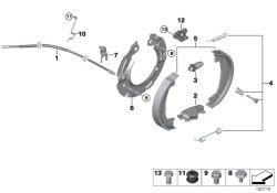 HAND BRAKE BOWDEN CABLE 