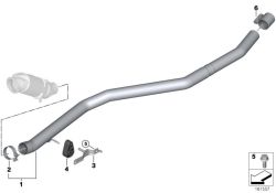 Front pipe, Number 01 in the illustration