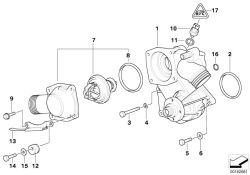 Original BMW Kühlmittelpumpe mechanisch  (11510393339)