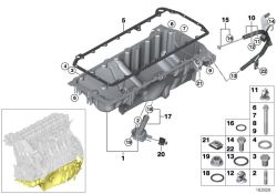 Original BMW Führungsrohr  (11437800688)