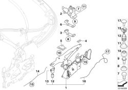 Original BMW Aufnahme Anschlagpuffer  (54347219118)