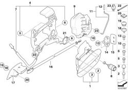 Original BMW Linsenblechschraube  (07149158227)