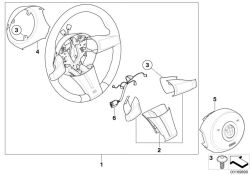 M Volante sportivo airbag pelle schwarz (32307906779)