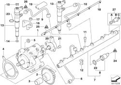 Original BMW Gummilager  (13532248576)