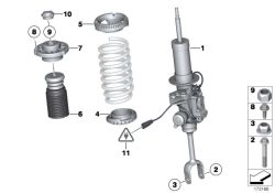 Original BMW Reparatursatz Stützlager 6er G32 VALUE LINE