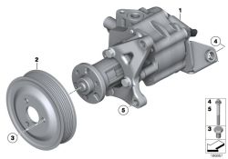 Pompe de servo-direction d`origine BMW Ixetic (32416796491)