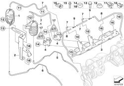 Original BMW Unterdruckleitung  (13717558227)