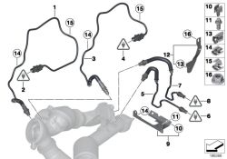 Original BMW Halteblech  (18207562125)