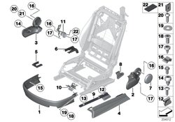 Original BMW Schraube  (07129904899)