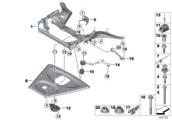 Original BMW Querlenker rechts  (31102283578)