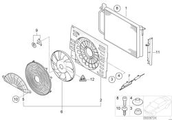 Original BMW Drucklüfter  (64546921942)