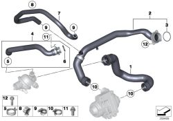 Original BMW Feed line  (11537649276)