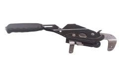 Original BMW leather handbrake lever, walk-nappa black (34412227557)