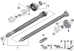 Original BMW Sechskantschraube M12x1,5x25-ZNS3 (26117551339)