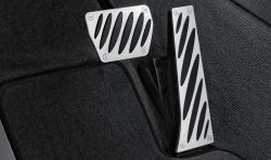 Set of aluminium pedal pads 