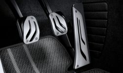 Pédales en acier inoxydable d`origine BMW M Performance (35002232276)