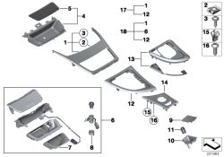 Cover f plug-in socket cut-out beige