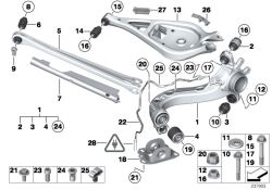 Original BMW Leitungshalter links  (34436783161)