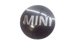 Original MINI plaque with adhesive film Mini Paceman R61 (36136758687)