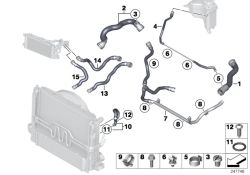 Original BMW Schraube selbstschneidend M6x34 (17127545785)