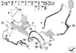 Original BMW Dehnschlauch Teil 1  (32412284412)