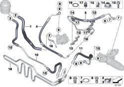 Circuito servosterzo 