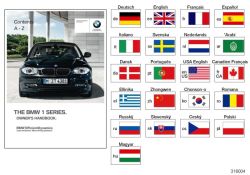 Original BMW Betriebsanleitung E81, E87 ohne iDrive pl, MJ 2011 (01402608022)