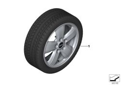 RDCi wheel & tire, winter, light alloy 175/65R15 88H
