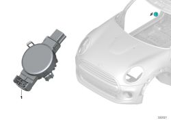 BMW original Sensor lluvia/luzMini Paceman R61 4.7 (61359861559) (61359861559)